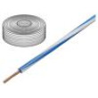 Vodič H05Z-K lanko Cu 0,75mm2 LSZH modro-bílá 300V,500V