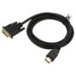 Kabel HDMI 1.3 DVI-D (18+1) vidlice,HDMI vidlice 1,8m černá
