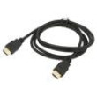 Kabel HDMI 2.0 HDMI vidlice,z obou stran 1,8m černá 24AWG