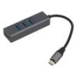 Hub USB USB A zásuvka x4,USB C vidlice USB 3.0 Počet portů: 4