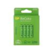 Akum: Ni-MH AAA,R3 1,2V 650mAh ReCyko blistr Ready2Use 4ks.