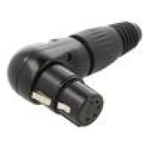 RAMP 5P XLR FEMALE PLUG BLACK