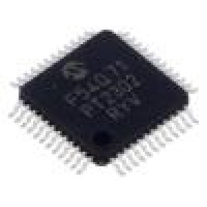 PIC18F54Q71-I/PT IC: mikrokontrolér PIC Paměť: 16kB SRAM: 1kB EEPROM: 256B 64MHz