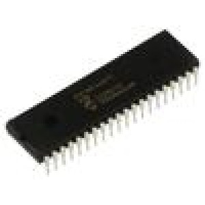 PIC18F44Q71-I/P IC: mikrokontrolér PIC Paměť: 16kB SRAM: 1kB EEPROM: 256B 64MHz