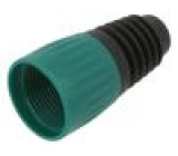 RAMP STRAIN RELIEF CAP GREEN