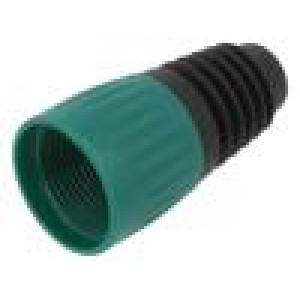 RAMP STRAIN RELIEF CAP GREEN