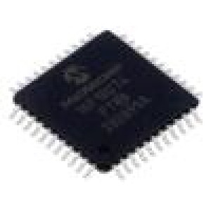 PIC16F18074-E/PT IC: mikrokontrolér PIC Paměť: 7kB SRAM: 512B EEPROM: 128B 32MHz