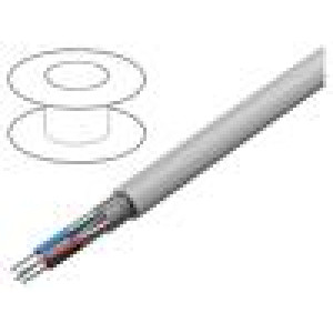 Vodič DeviceBus,DeviceNet 1x2x15AWG+1x2x18AWG lanko Cu PVC