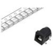 Zásuvka napájecí DC vidlice 6,4/2mm na PCB SMT 5A 20VDC