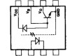 6N135 Optočlen THT Kanály:1 tranzistorový výstup 2,5kV/μs 1Mb/s DIP8