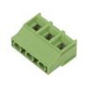 Svorkovnice do plošného spoje úhlové 90° 9,5mm póly: 3 na PCB
