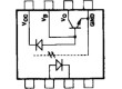 6N136/VIS Optočlen THT Kanály:1 tranzistorový výstup 5,3kV/μs 1Mb/s DIP8