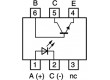 CNY75C Optočlen THT Kanály:1 tranzistorový výstup Uizol:6kV Uce:90V