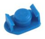 Zátka stříkačky 3ml modrá 903-B,903-N polyetylén