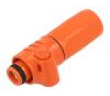 Zástrčka napájecí DC zásuvka PIN: 1 na kabel krimpovací 1kV