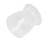 Krytka 22mm -25÷70°C IP66,IP67 průhledná