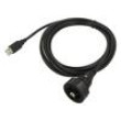 Kabel USB Buccaneer USB A vidlice,USB B vidlice 3m IP68
