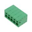 Svorkovnice do plošného spoje R.kontaktů: 10mm póly: 5 přímý