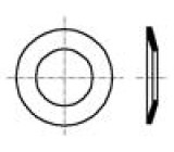 Podložka kónická M5 D=12mm h=1mm nerezavějící ocel A2 BN 710