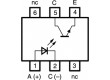 TCDT1102G Optočlen THT Kanály:1 tranzistorový výstup Uizol:3,75kV DIP6