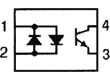 TLP626 Optočlen THT Kanály:1 tranzistorový výstup Uizol:5kV Uce:55V