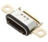 Zásuvka USB C na PCB SMT PIN: 12 úhlové 90° USB 2.0 zlacený