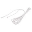 Kabel 1x1mm2 vodiče,DC 5,5/2,5 zásuvka přímý bílá 3m