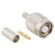 Zástrčka RP-TNC reverse,zásuvka přímý 50Ω krimpovací PTFE