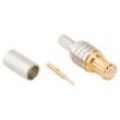 Zástrčka MCX vidlice přímý 50Ω krimpovací na kabel PTFE