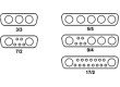 Speciální D-Sub PIN: 5(5+0) zástrčka vidlice na kabel 250V