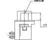 D-Sub PIN: 9 zásuvka zásuvka úhlové 90° THT UNC4-40 5A 250V