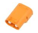 Zásuvka napájecí DC LC vidlice PIN: 2 na PCB THT oranžová 55A