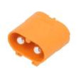 Zásuvka napájecí DC LC vidlice PIN: 2 na PCB THT oranžová 30A