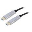 Kabel HDCP 2.2,HDMI 2.0,optický HDMI vidlice,z obou stran