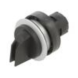 Přepínač: otočný 22mm Stab.pol: 2 IP65 pol: 2 Otv: Ø22,3mm