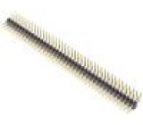 Kolíková lišta kolíkové vidlice PIN:80 úhlové 90° 2mm THT