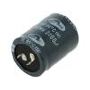 Kondenzátor: elektrolytický SNAP-IN 2200uF 200VDC Ø35x45mm