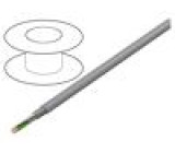 Vodič ELITRONIC® LIYCY 6x0,25mm2 PVC šedá 250V CPR: Fca