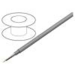 Vodič ELITRONIC® LIYCY 2x0,14mm2 PVC šedá 250V CPR: Eca