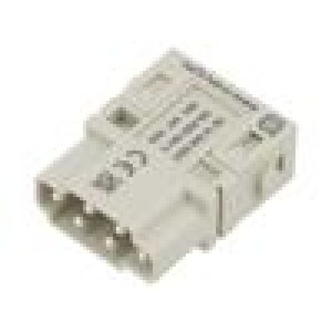 Konektor: HDC modul vidlice Han-Modular® PIN: 6 push-in 16A