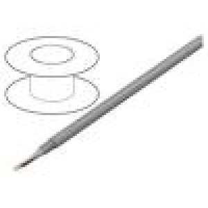 Vodič ELITRONIC® LIYCY 3x0,34mm2 PVC šedá 250V CPR: Eca