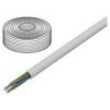 Vodič SCYY kulatý lanko Cu,pocínované 8x0,22mm2 PVC bílá