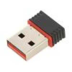 Počítačová karta: síťová WiFi USB A vidlice USB 2.0 černá