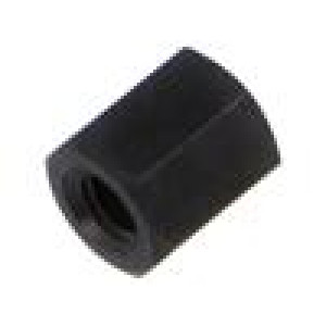 Distanční sloupek se závitem 8mm Vnit.závit: M4 šestihranný