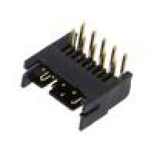 Zásuvka plošný spoj-kontakt/plošný spoj vidlice DF11 2mm