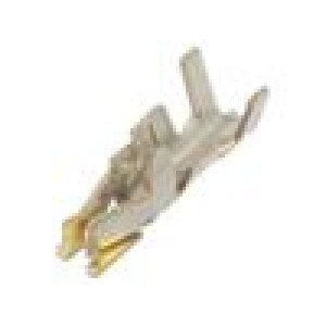 Kontakt zásuvka zlacený 22AWG DF51K role na kabel 2A 2mm