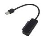 Adaptér USB na SATA SATA vidlice,USB A vidlice 0,16m 5Gbps