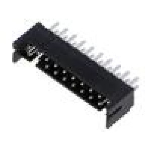Zásuvka plošný spoj-kontakt/plošný spoj vidlice DF11 2mm