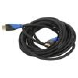 Kabel HDMI 1.4 HDMI vidlice,z obou stran Dél: 5m černá 30AWG