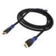 Kabel HDMI 1.4 HDMI vidlice,z obou stran Dél: 1,5m černá